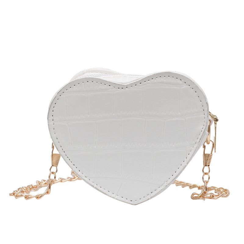 Woman Fashion Texture Crocodile Pattern Crossbody Bag