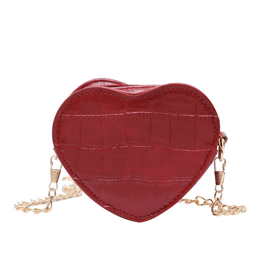 Woman Fashion Texture Crocodile Pattern Crossbody Bag