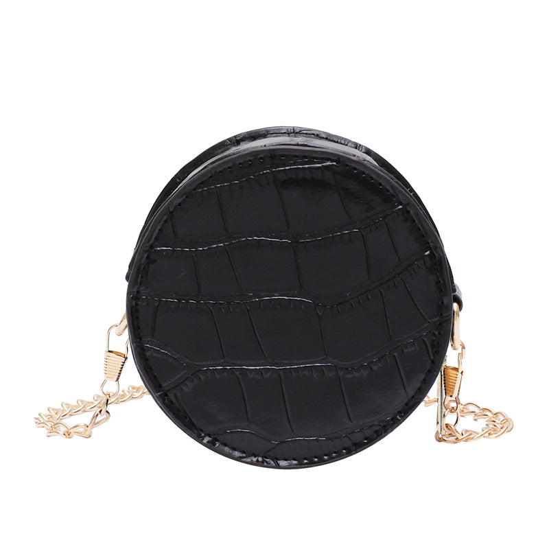 Woman Fashion Texture Crocodile Pattern Crossbody Bag