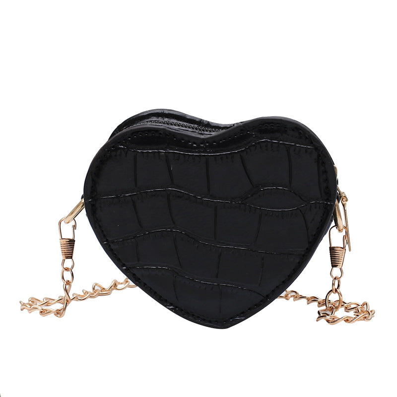 Woman Fashion Texture Crocodile Pattern Crossbody Bag