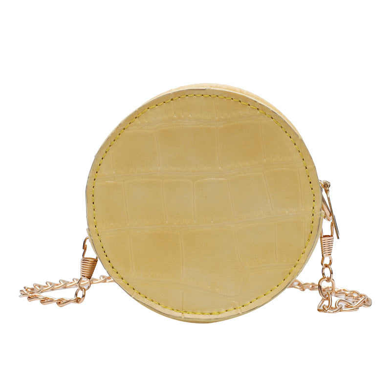 Woman Fashion Texture Crocodile Pattern Crossbody Bag