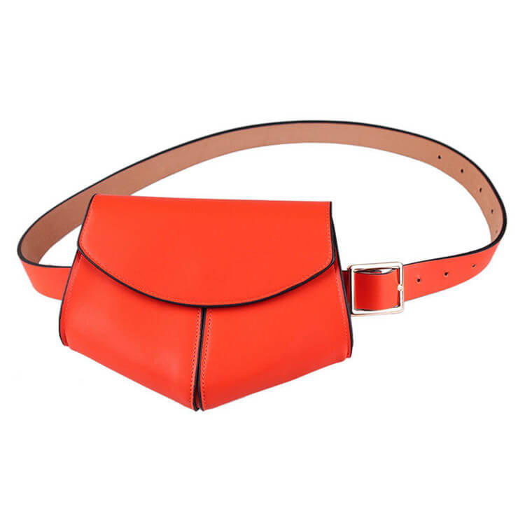 Sac banane tendance en PU imprimé serpent pour femme 