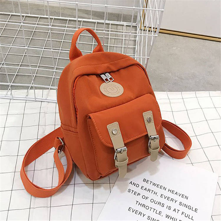 Women Fashion Color Blocking Large Capacity Backpack
