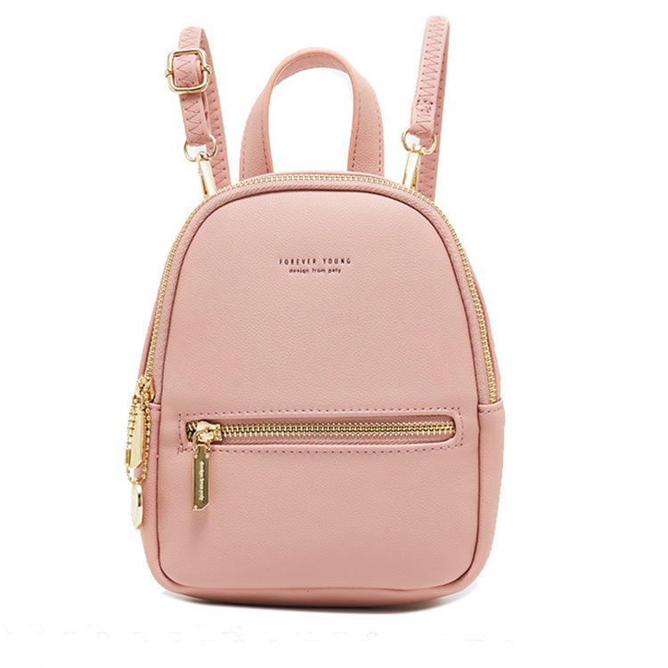 Women Fashion Letter Printed Multi-pocket Backpack