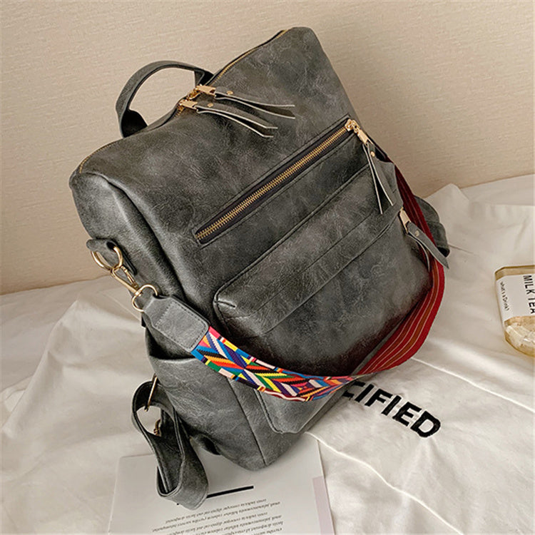 Sac à dos multi-poches grande capacité pour femme