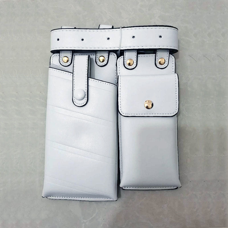 Women Fashion Solid Color Waist Bag