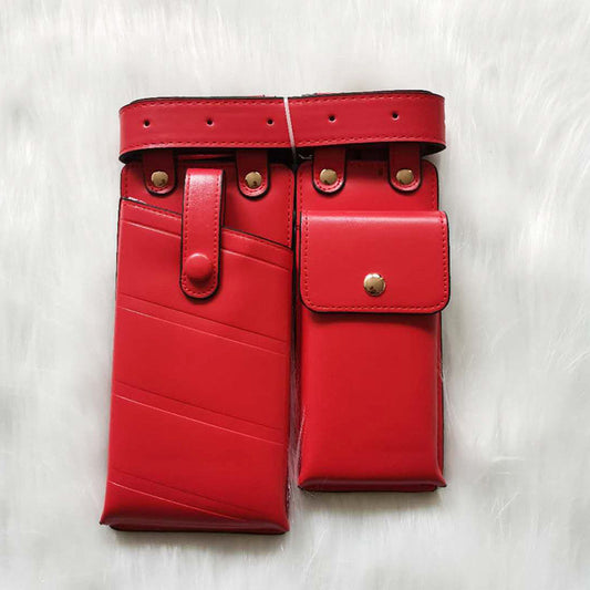 Women Fashion Solid Color Waist Bag