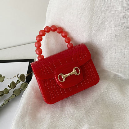 Women Fashion Crocodile Pattern Embossing Mini Crossbody Bag