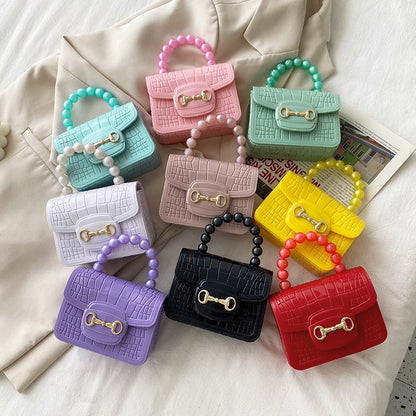 Women Fashion Crocodile Pattern Embossing Mini Crossbody Bag