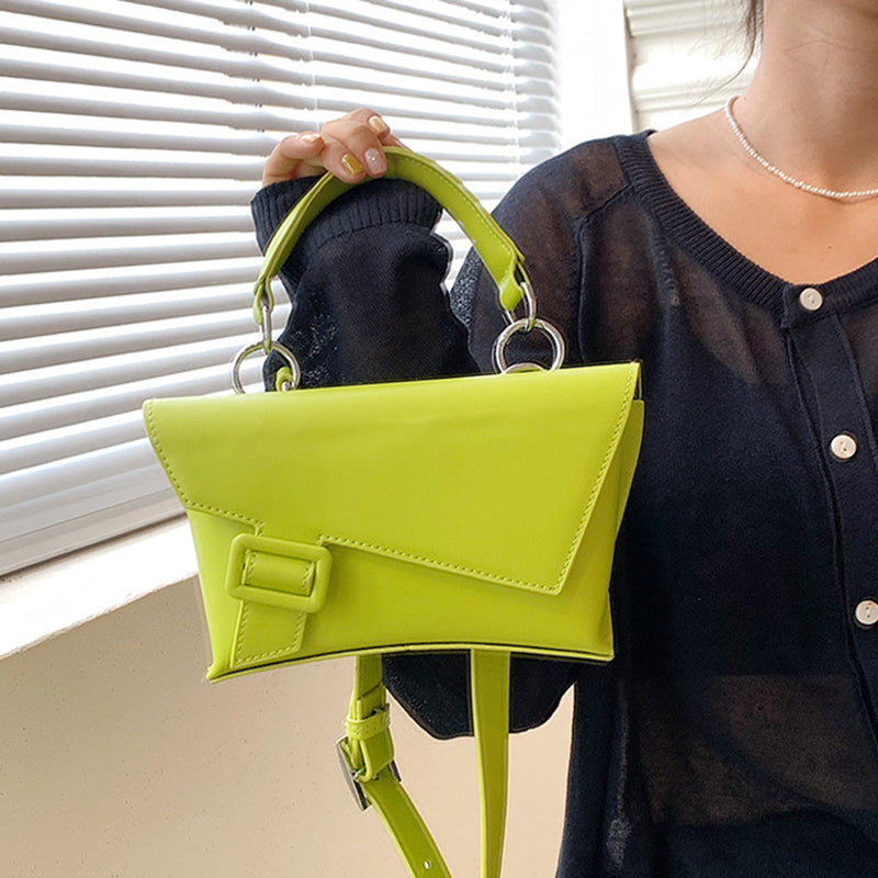 Sac banane décontracté de couleur unie pour femme 