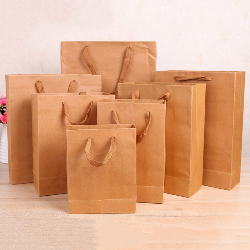 Thickened Kraft Paper Gift Bag