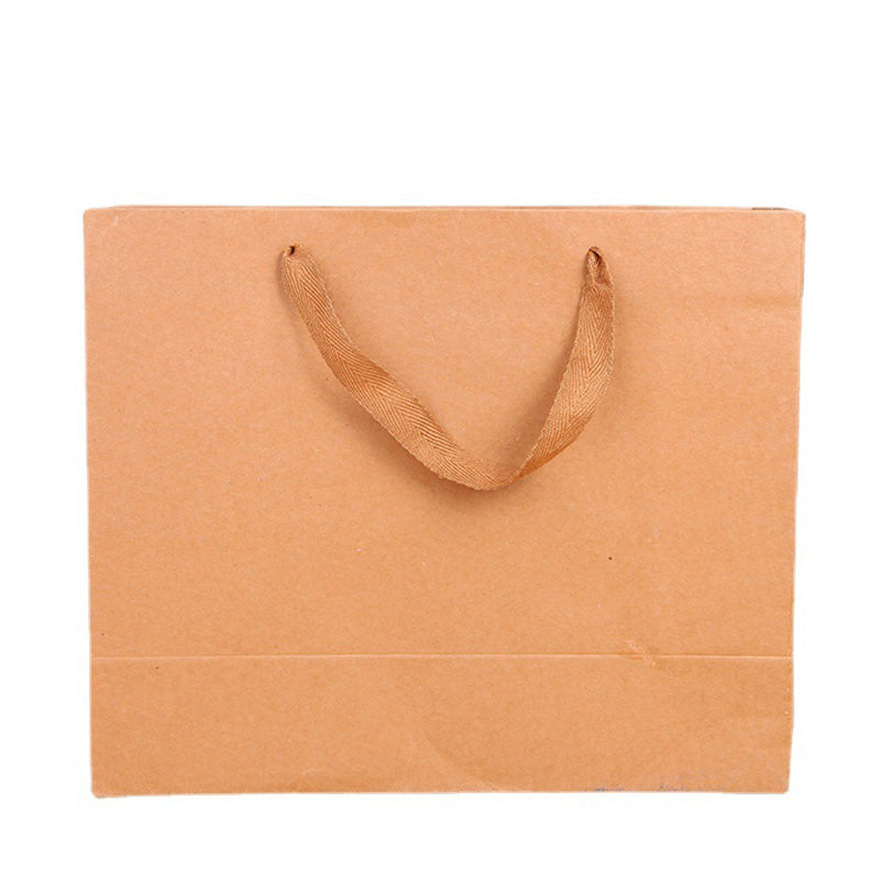 25pcs Multiple Specifications Kraft Paper Gift Bag