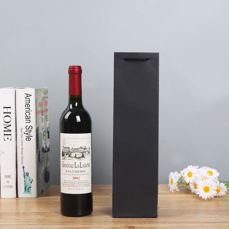 Wine Kraft Paper Gift Bag