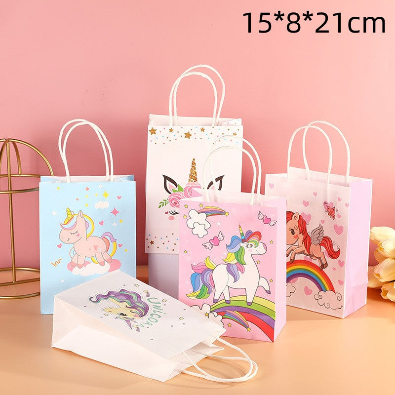 Sac de rangement et d'emballage My Little Pony Rainbow Unicorn pour accessoires de vêtements 