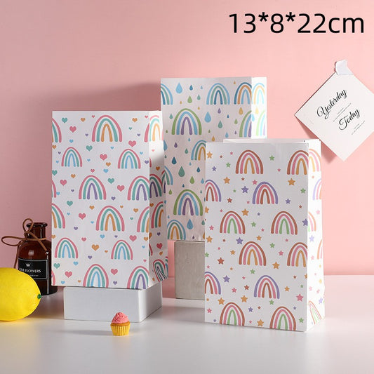 Fashion Rainbow Opening Without Handle Storage Packaging Bag Garment Accessories