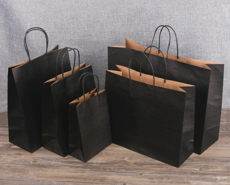 Fashion Multiple Specifications Kraft Paper Gift Bag