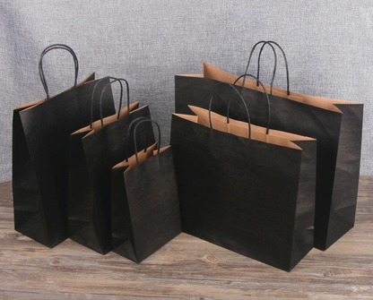 Fashion Multiple Specifications Kraft Paper Gift Bag