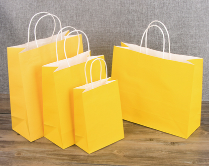 Fashion Multiple Specifications Kraft Paper Gift Bag