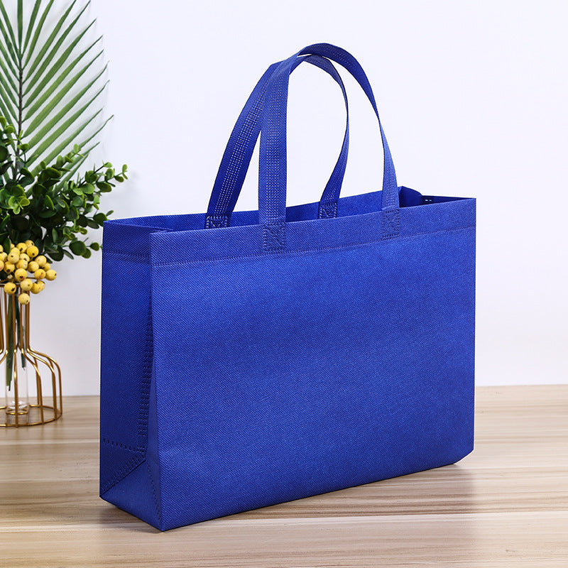 Sac d'emballage portable non tissé de couleur unie simple 