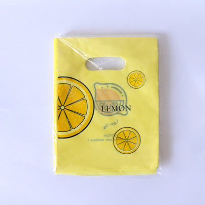 Lot de 100 sacs en plastique pour emballage cadeau, imprimés tendance 