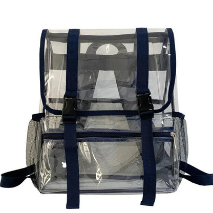 Fashion Clear Large Capacity Pvc Backpack