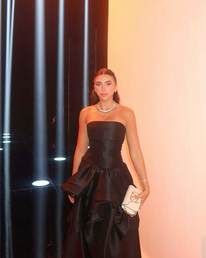 Black Long Party Dress Evening Dress Prom Dresses     cg25681