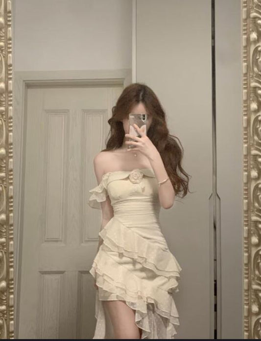 Off Shoulder Chiffon Party Dress Evening Dress Prom Dresses     cg25656