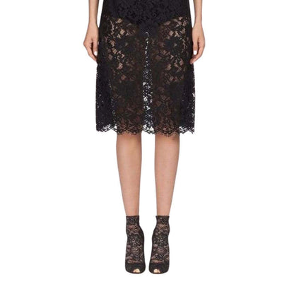 Black Floral Lace Peep Toe Booties Elegant Stiletto Heel Ankle Boots