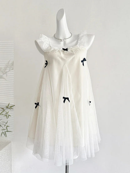 Sweet White Lace Ruffled Tulle Short 16th Birthday Dress P3993