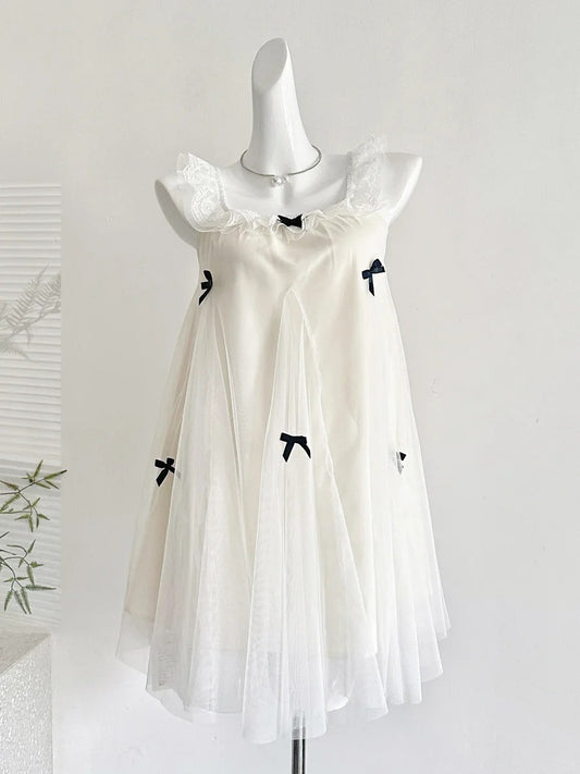 Sweet White Lace Ruffled Tulle Short 16th Birthday Dress P3993