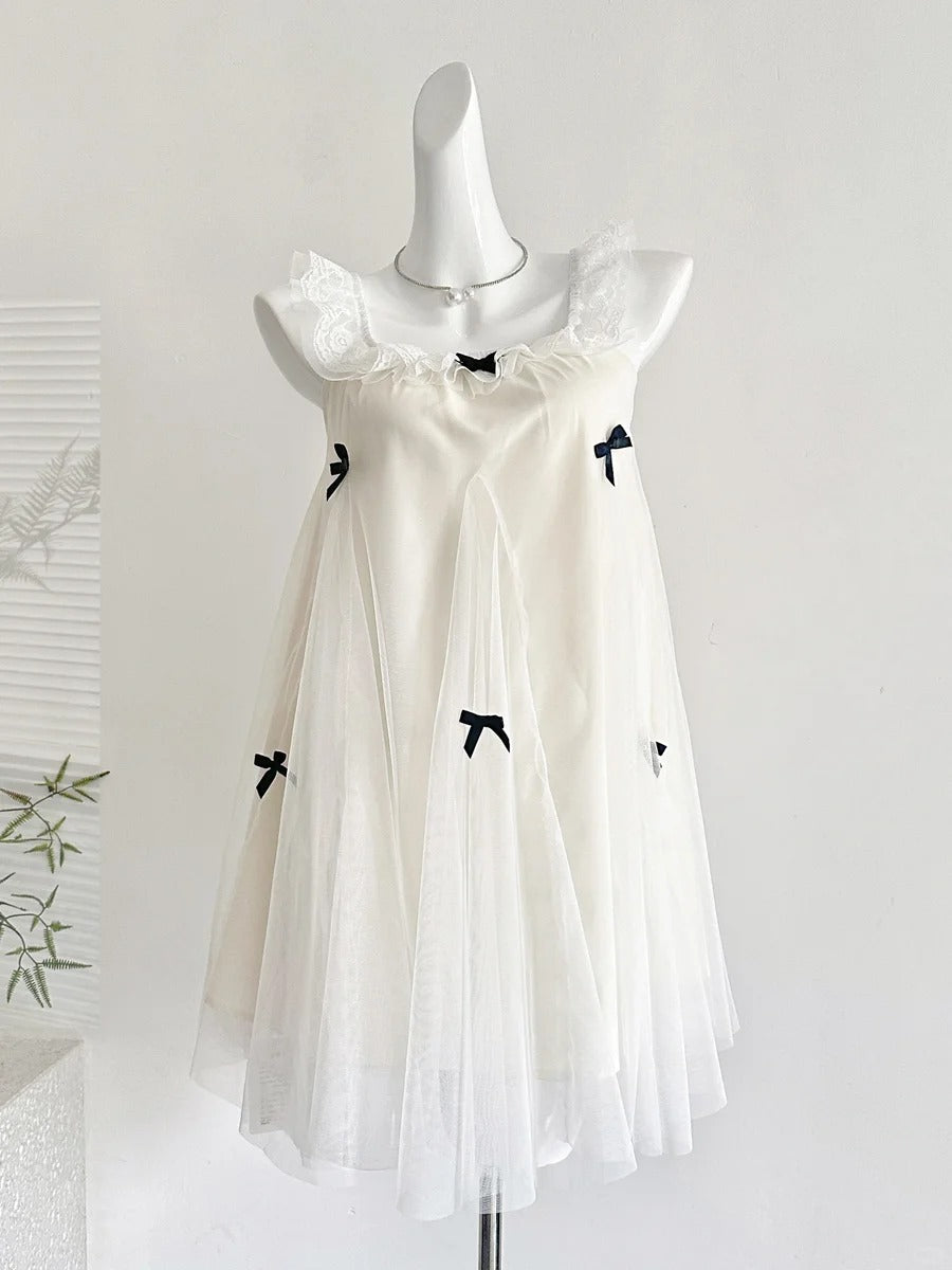 Sweet White Lace Ruffled Tulle Short 16th Birthday Dress P3993