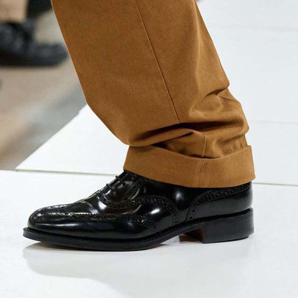 Black Round Toe Flats Vintage Lace Up Oxford Shoes Women