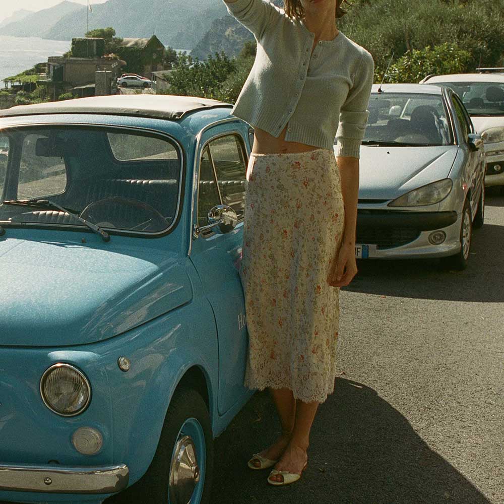 Women's Vegan Leather Round Toe Bow Inlay Flat White Slippers