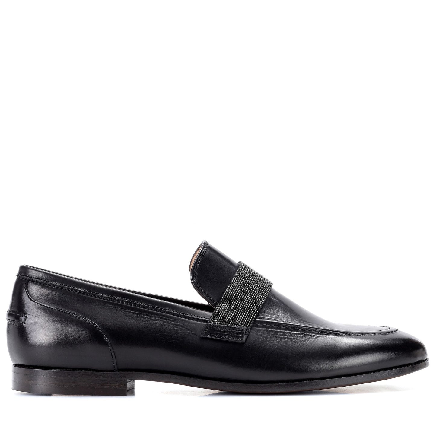 Black Round Toe Office Shoes Comfortable Flats Loafers for Women