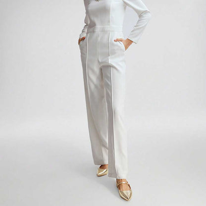 Gold Metallic Shoes Pointed Toe Slingback Flats with Elastic Strap