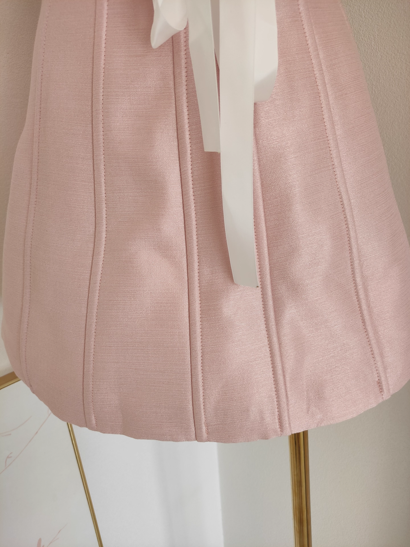 Vintage 3D Flowers Strapless A-Line Lace-up Satin Homecoming Dress Party Dress Short Cocktail Dress TP4844