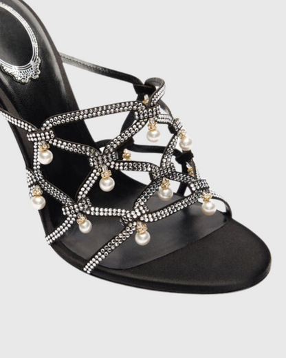 Abby Pearl Cage Slippers