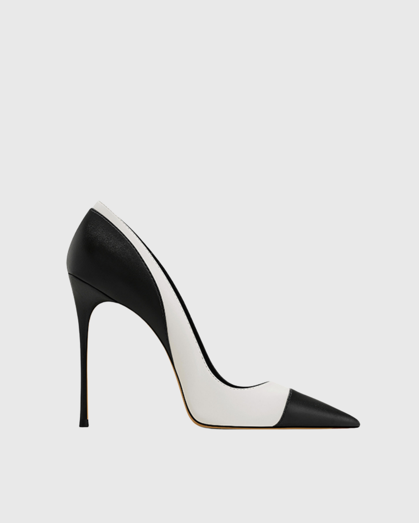 Ala Two Tone Pumps In Black & White