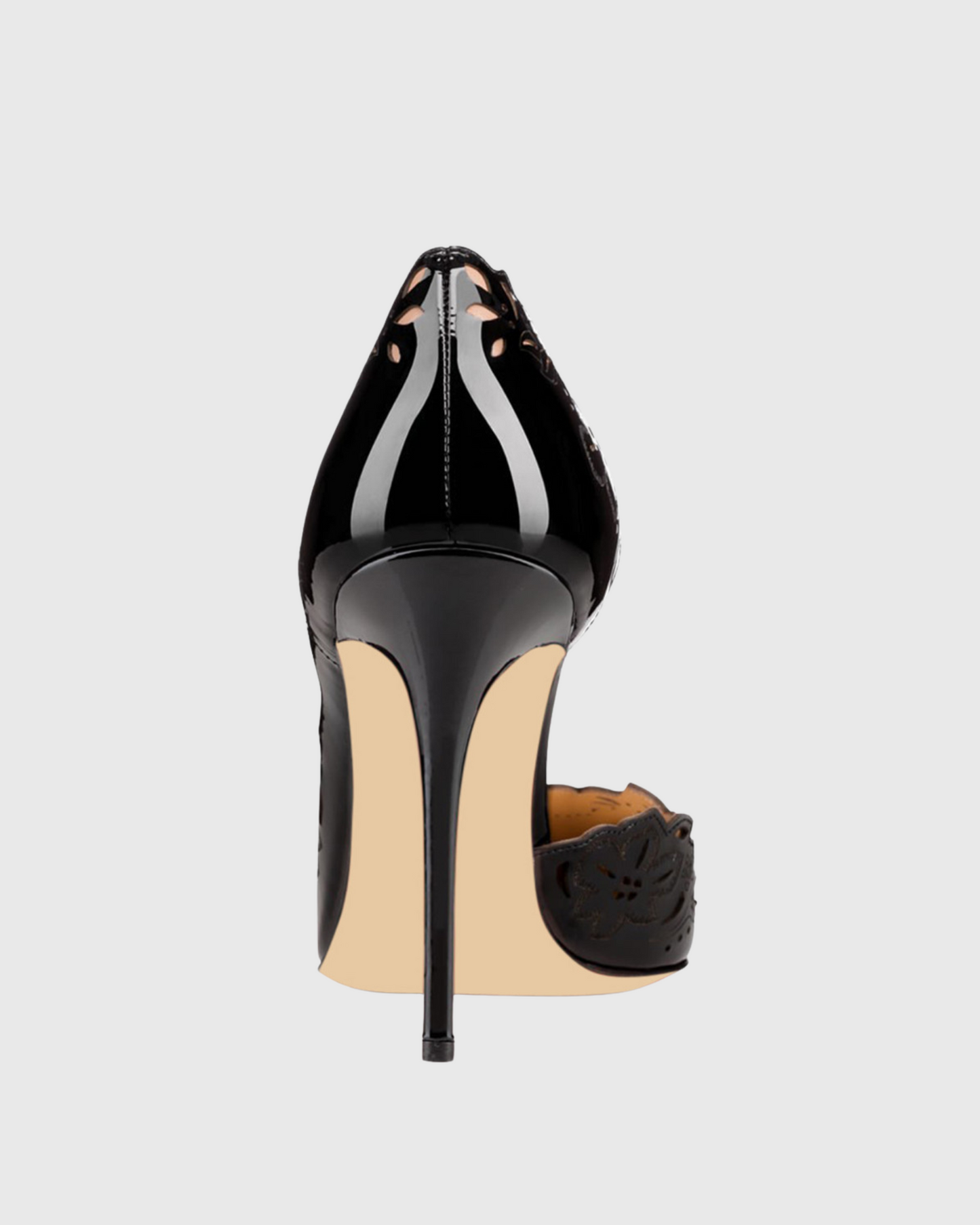 Ariya Cutout Pattern Pumps In Black