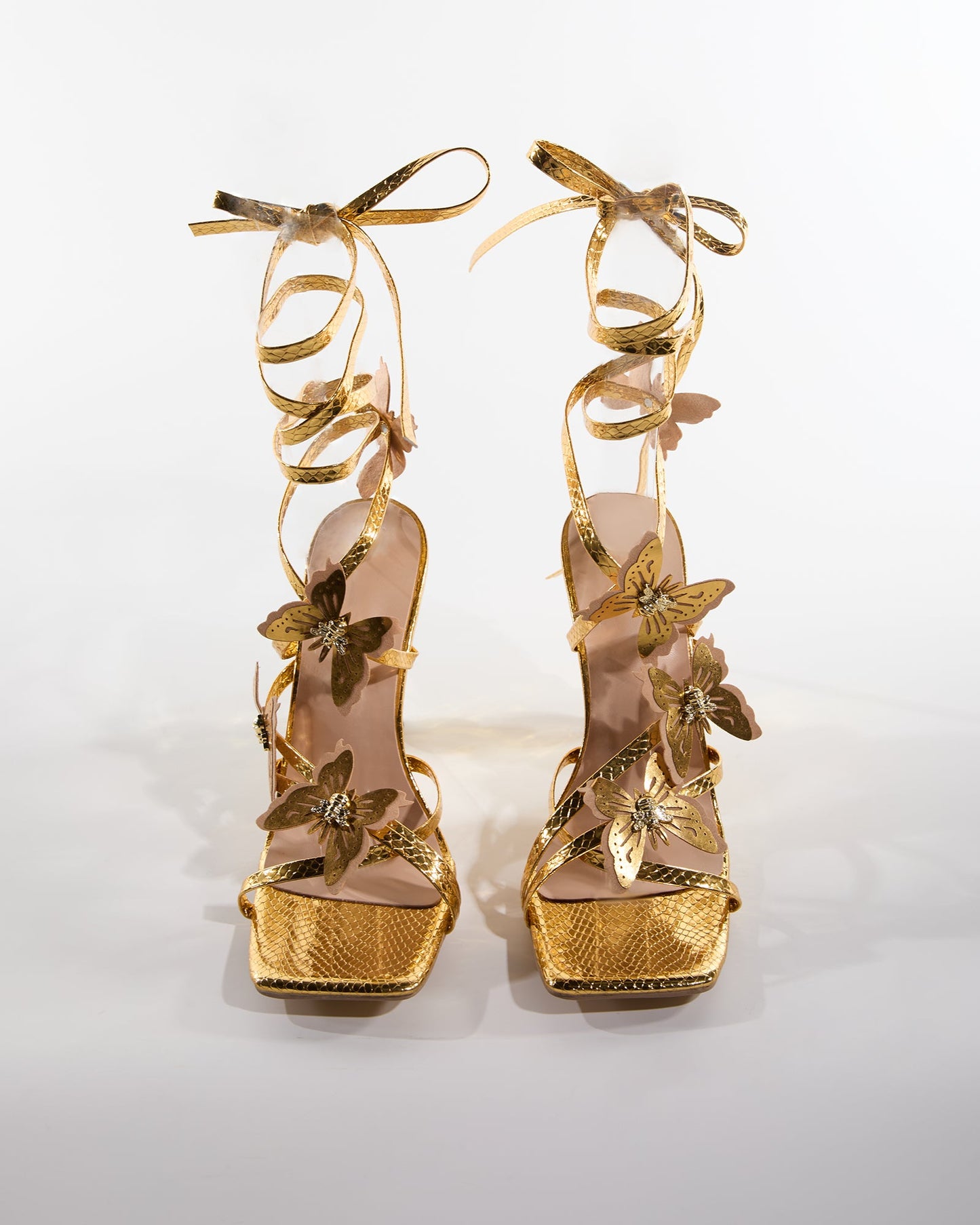 Aspen Butterfly Lace Up Sandals