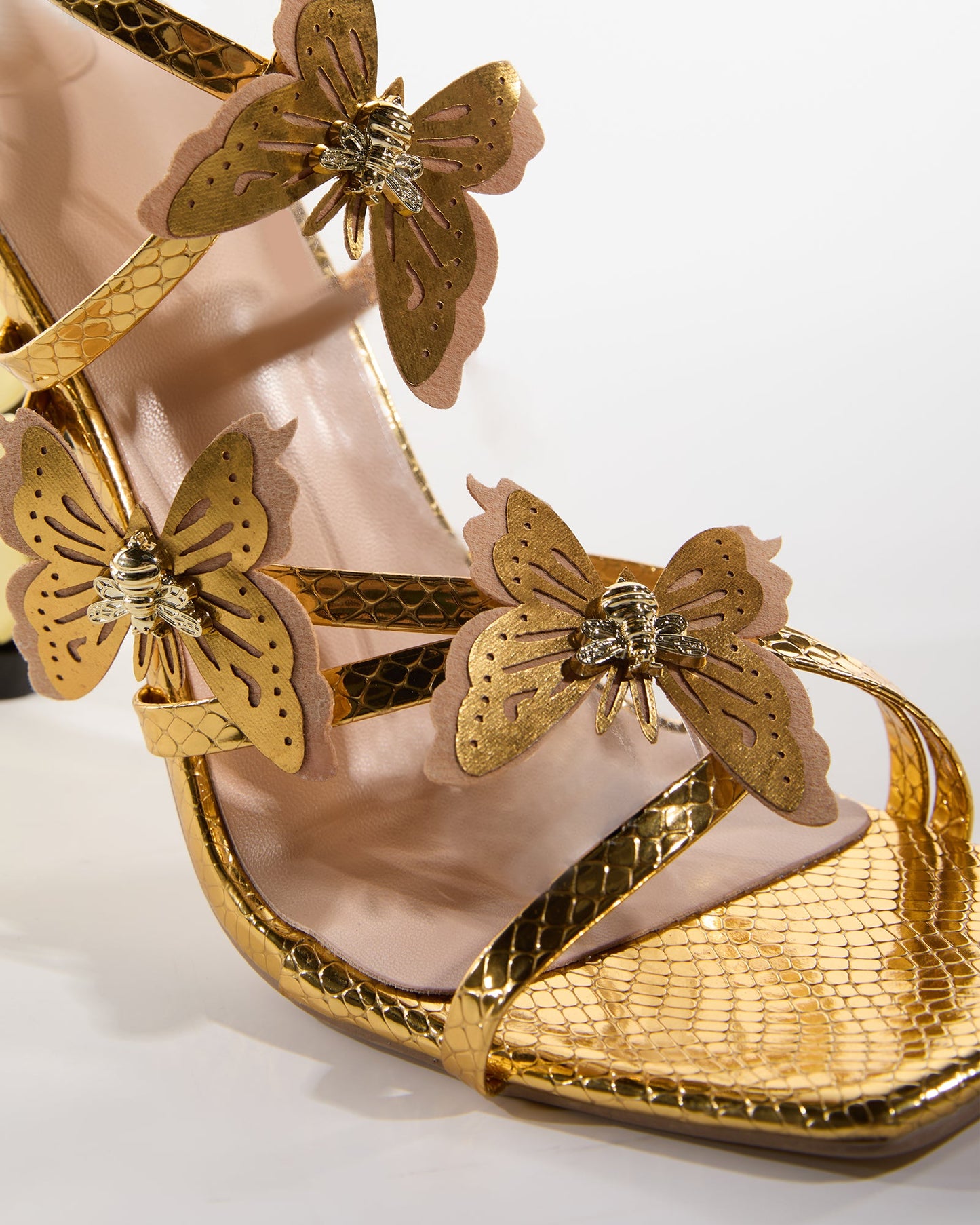 Aspen Butterfly Lace Up Sandals