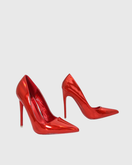 Averi laser Pumps In Red