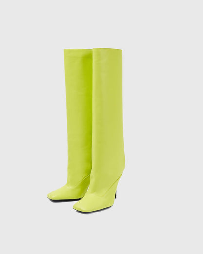 Bambalina Leather Knee High Boots