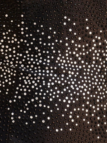 Stunning Fuchsia Bodycon Dress with Deep V-Neck and Glitter Details Homecoming Dress