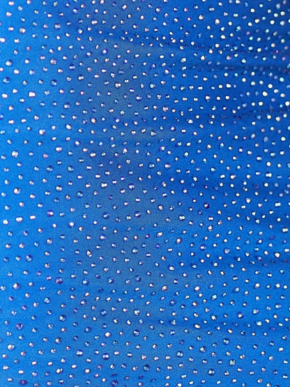 Stunning Fuchsia Bodycon Dress with Deep V-Neck and Glitter Details Homecoming Dress