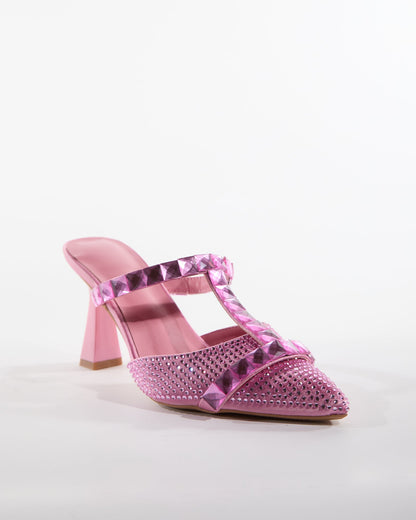 Bristol Diamond Strap Mules