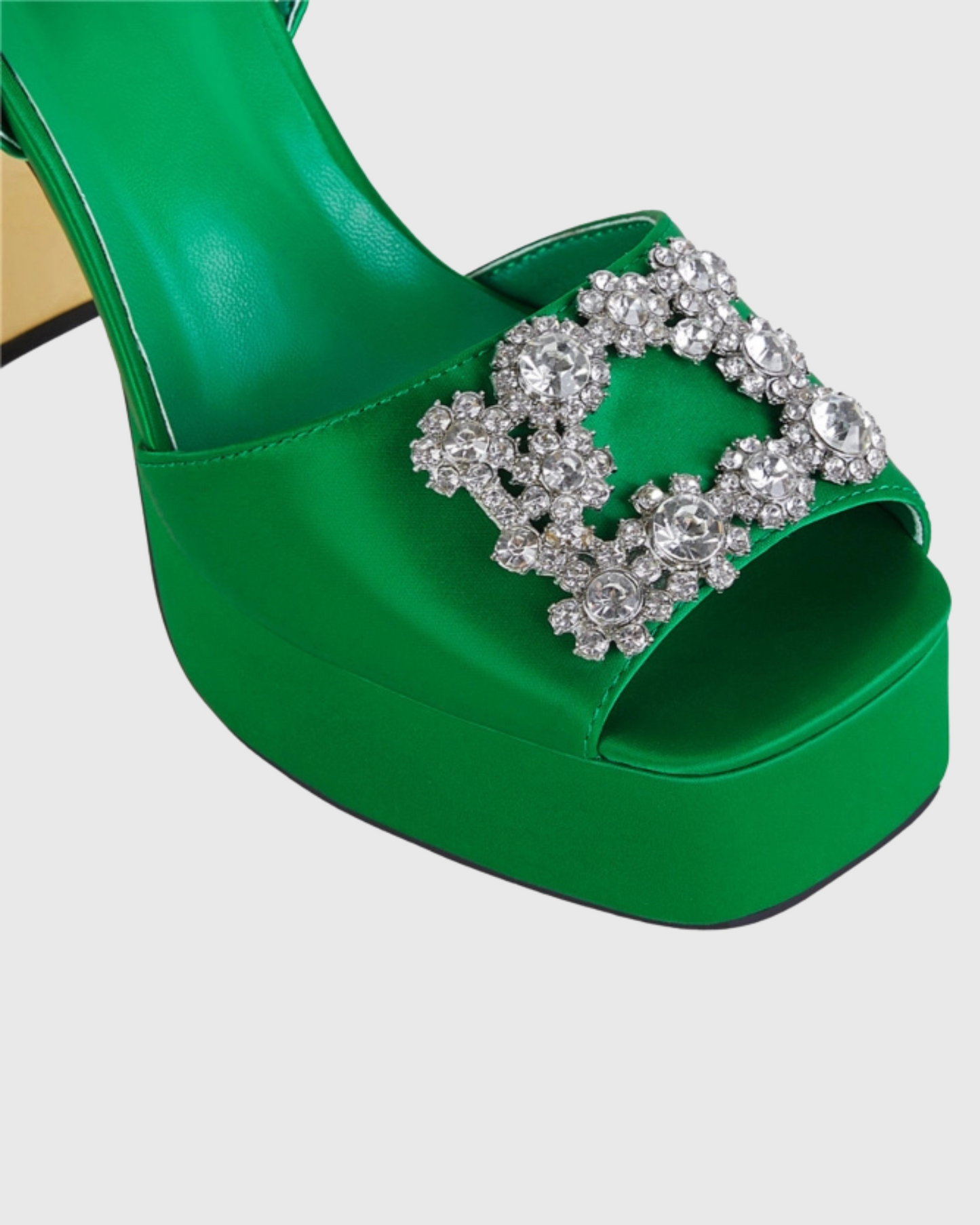 Cai Rhinestone Strap Sandals