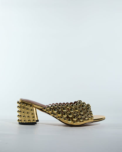 Cameo Beads Slippers