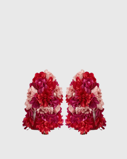 Caro Flower Embellished Pumps