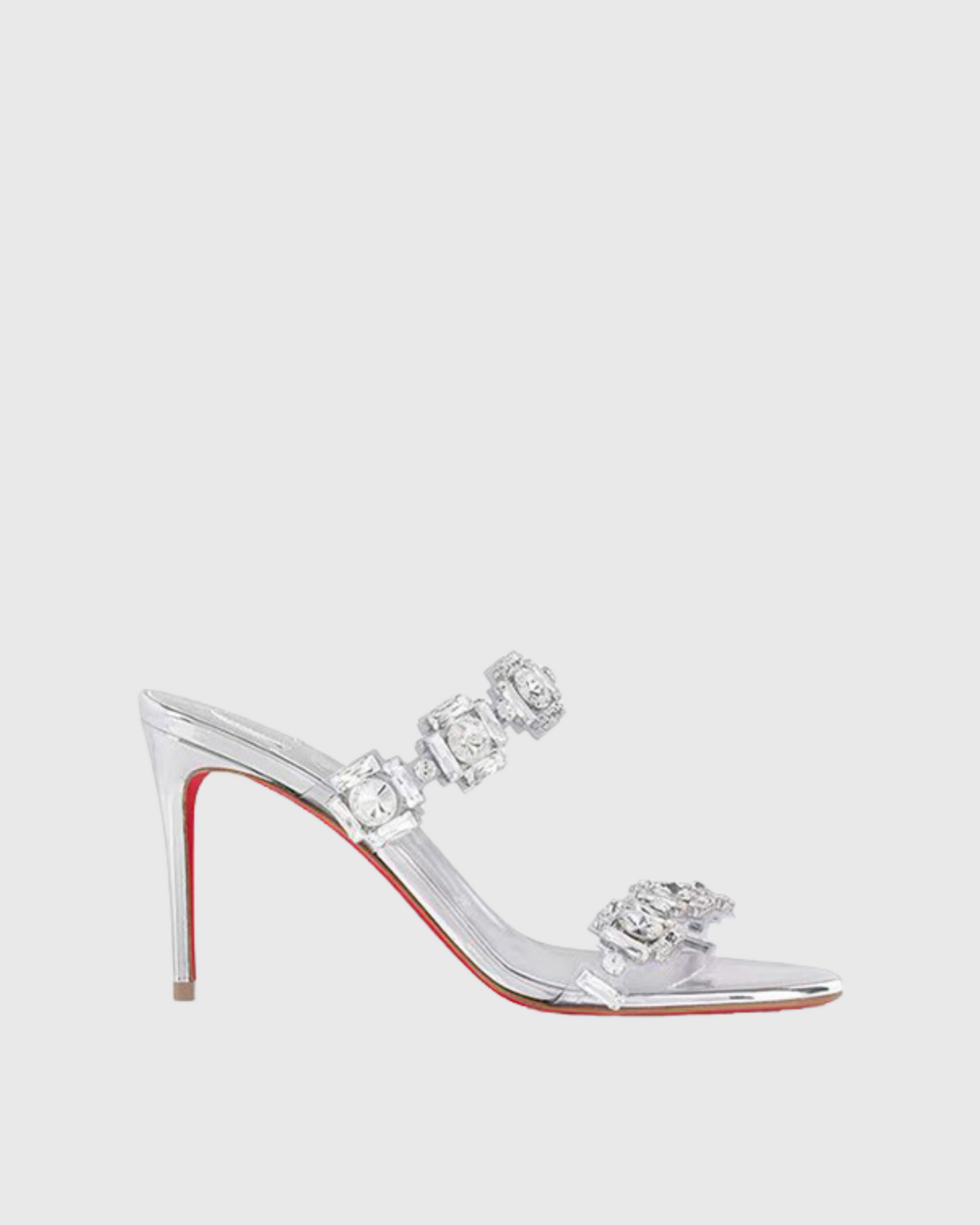 Chiara Rhinestore Strap Slippers